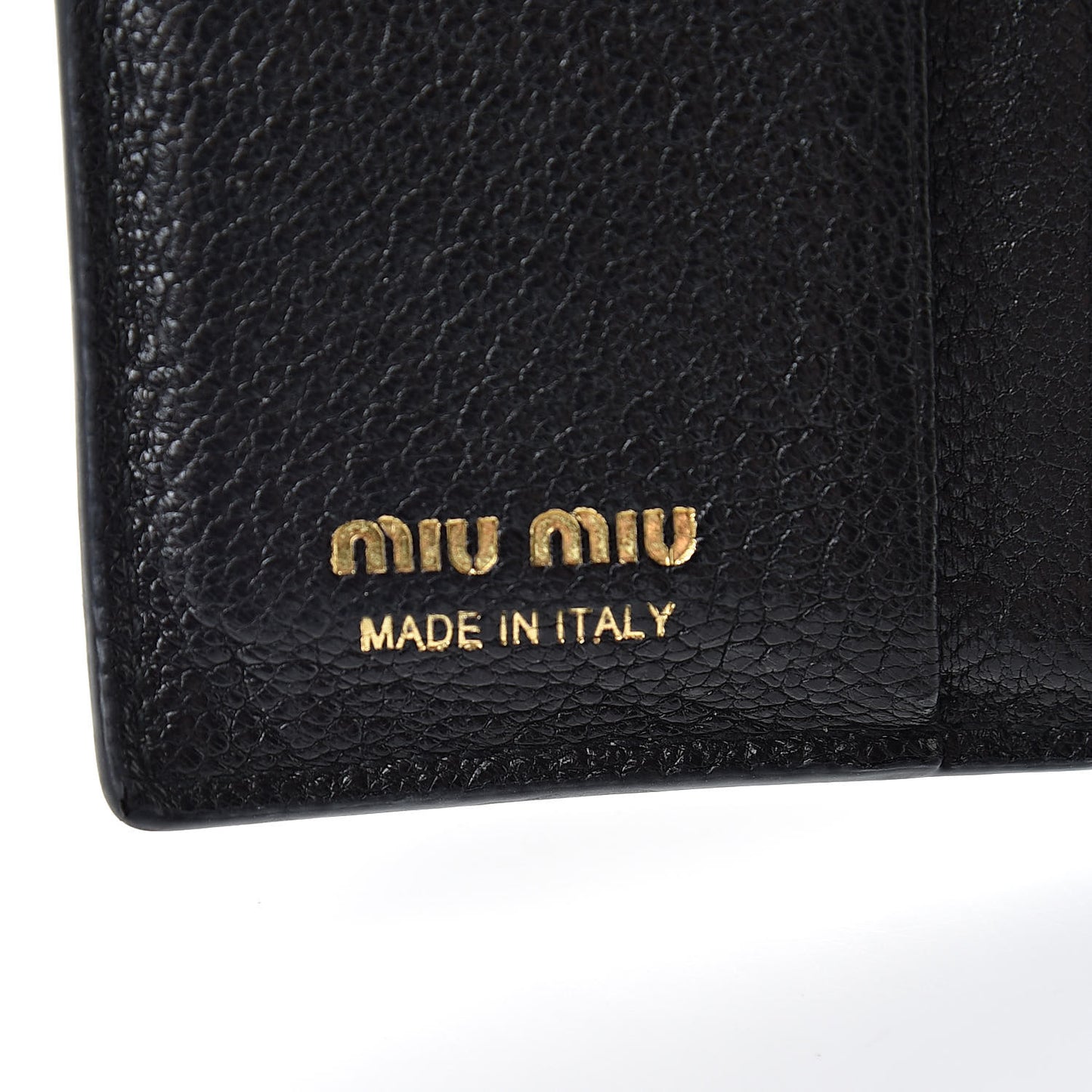 Goatskin Madras Small Wallet Black