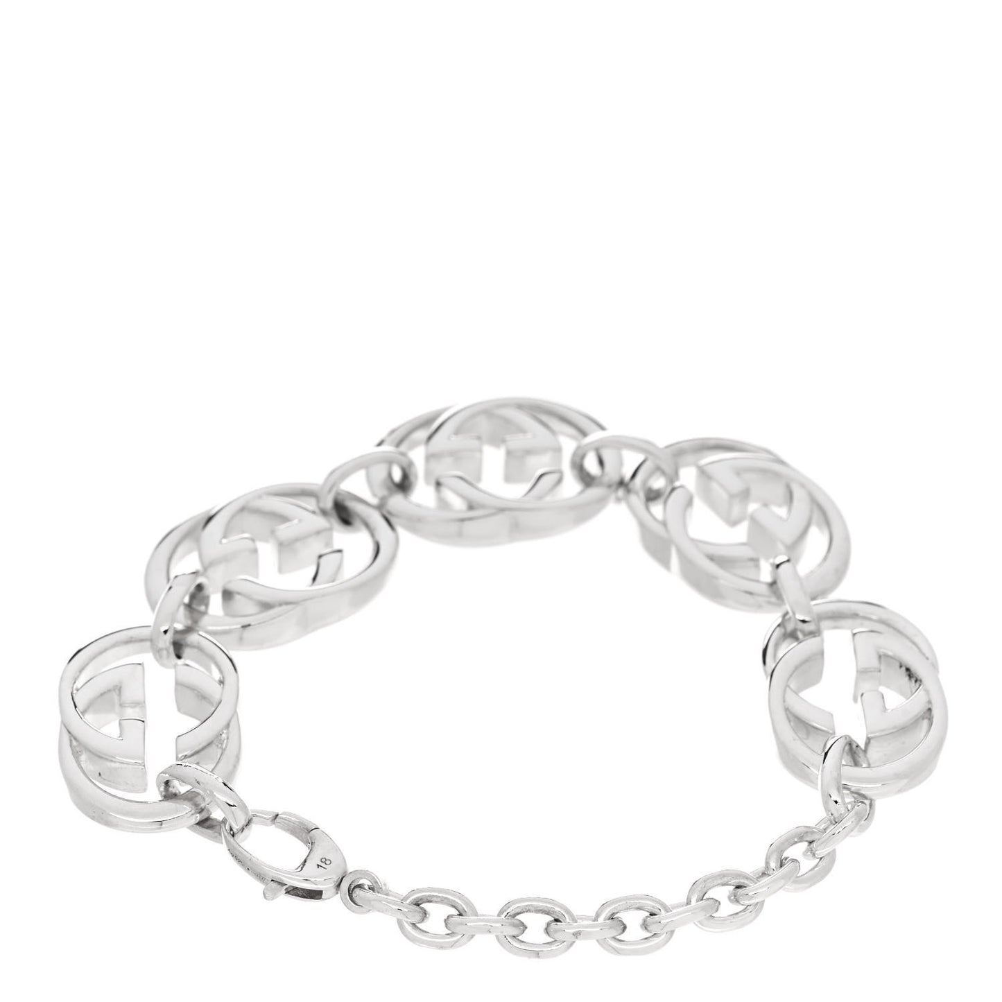 Sterling Silver Britt G Link Bracelet