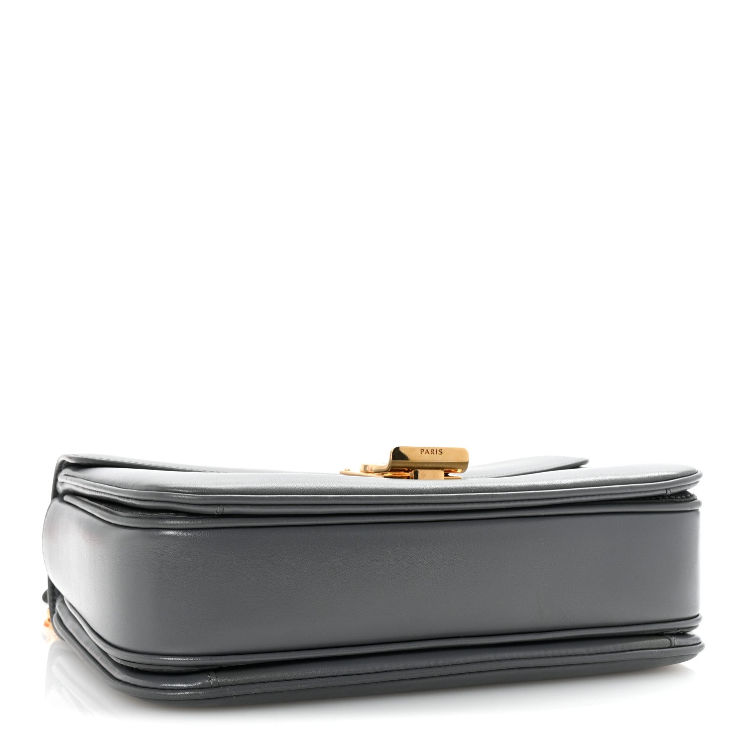 Celine Shiny Calfskin Medium C Bag Grey 4 of 10