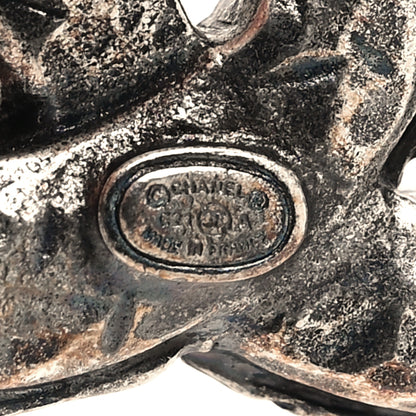 Chanel Crystal CC Brooch Ruthenium 3 of 3