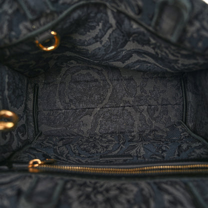 Versace Jacquard Barocco Small Athena Tote Black 5 of 12