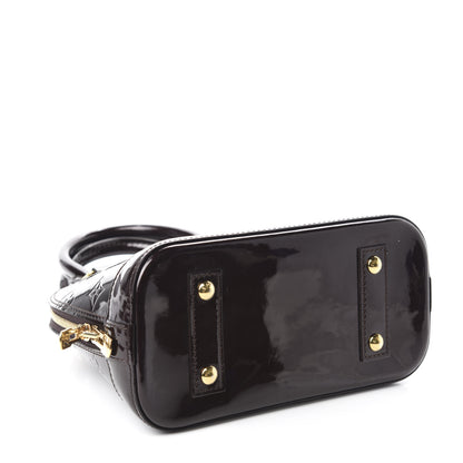 Louis Vuitton Vernis Alma BB Amarante 4 of 10