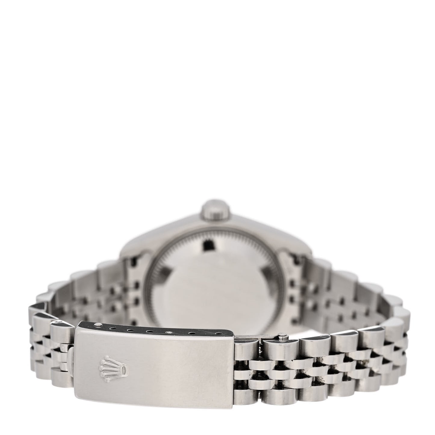 Stainless Steel 18K White Gold Diamond Mother of Pearl 26mm Oyster Perpetual Datejust Watch 79174