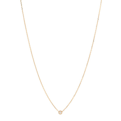 Cartier 18K Yellow Gold Diamond XS D'Amour Pendant Necklace 1 of 6