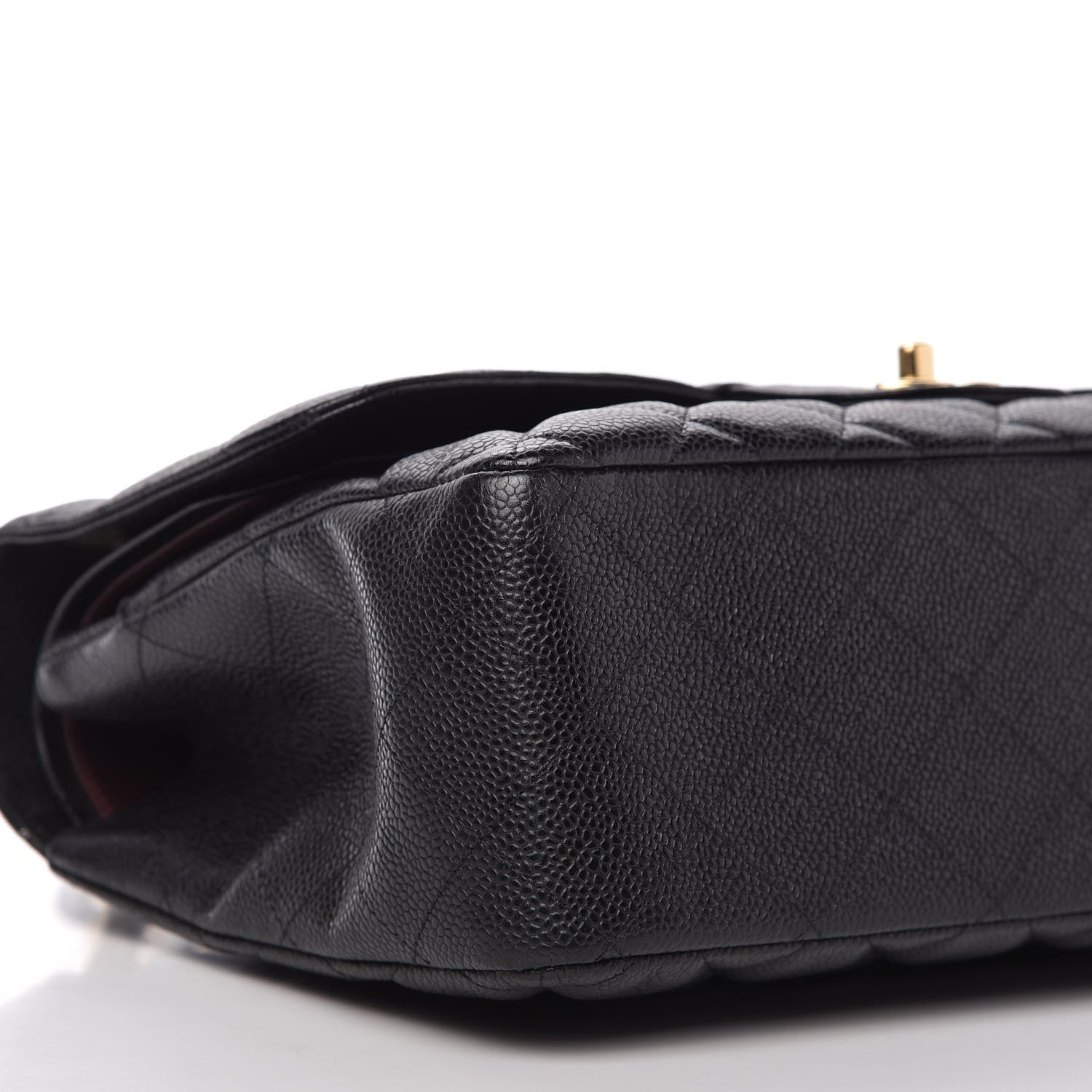 Chanel Caviar Quilted Jumbo Double Flap Black 6 of 10