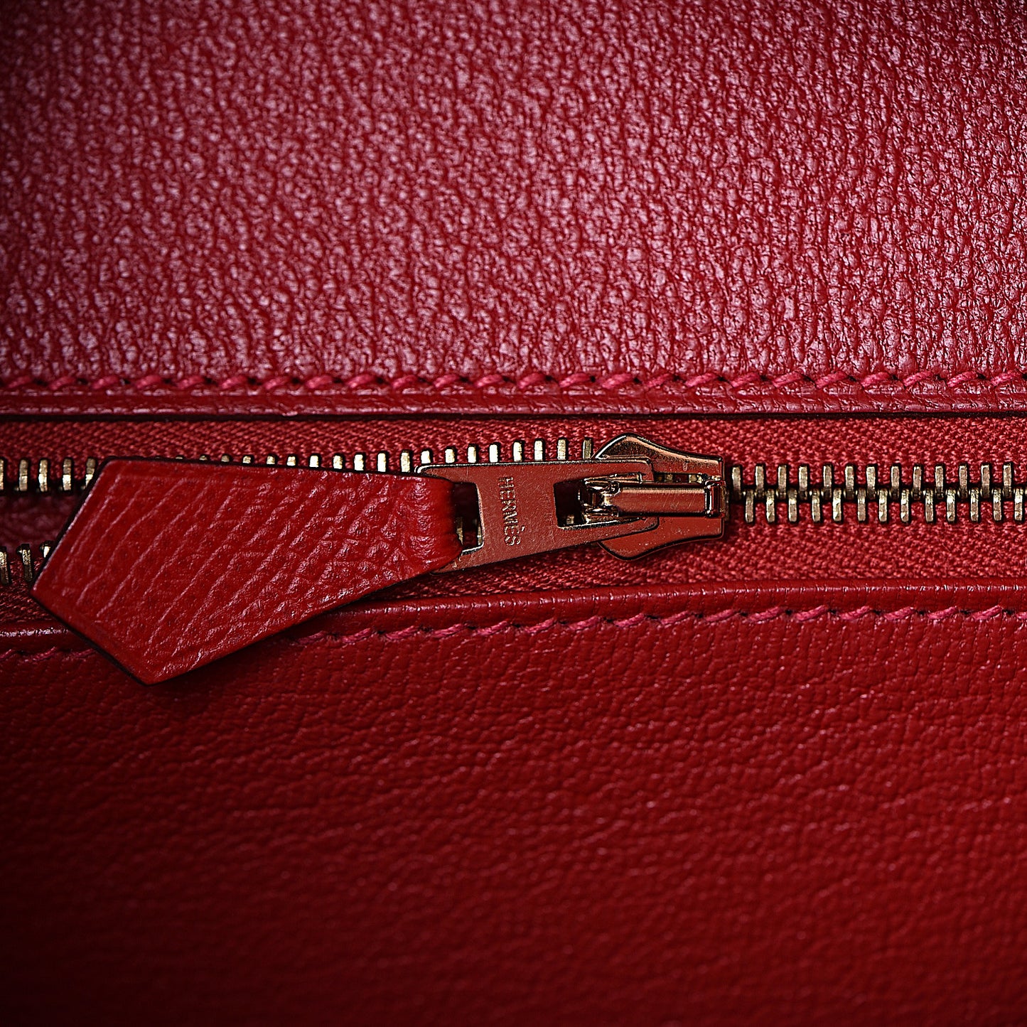 Epsom Birkin 30 Rouge Casaque