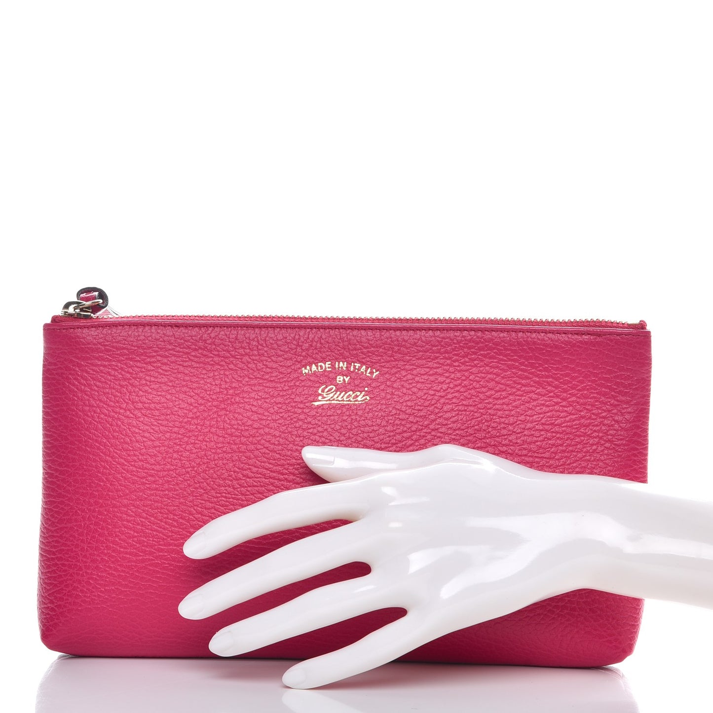 Dollar Calfskin Large Swing Pouch Blossom