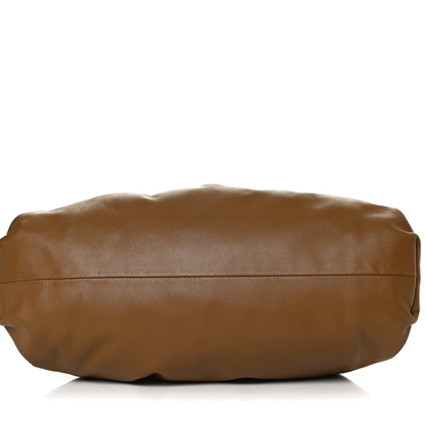Bottega Veneta Smooth Butter Calf The Pouch Oversized Clutch Camello 11 of 12