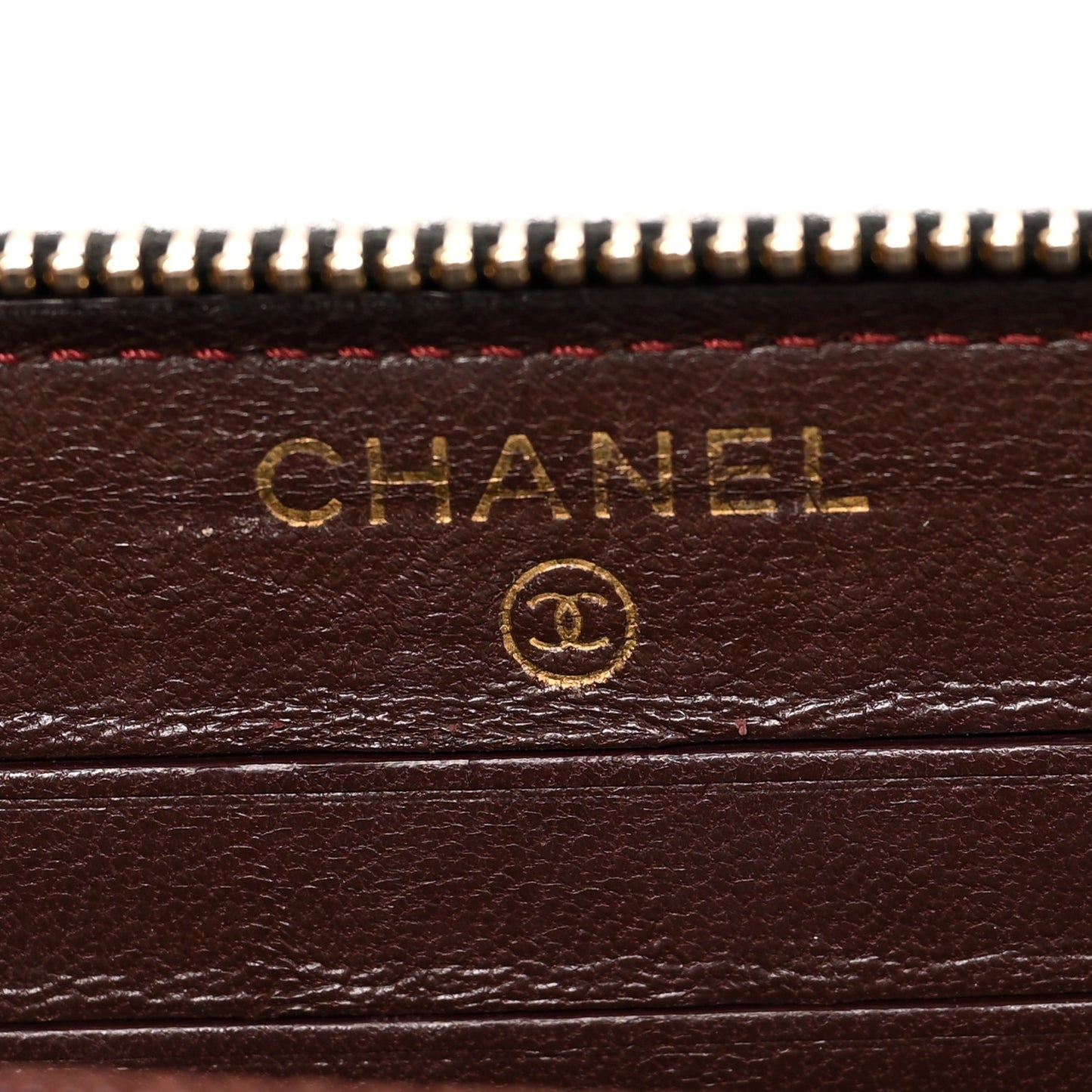 Lambskin Quilted Small Trendy CC Zip Around Wallet Black