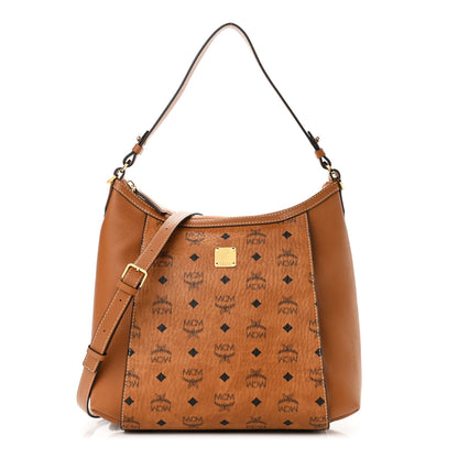 MCM Visetos Medium Luisa Hobo Cognac 1 of 11