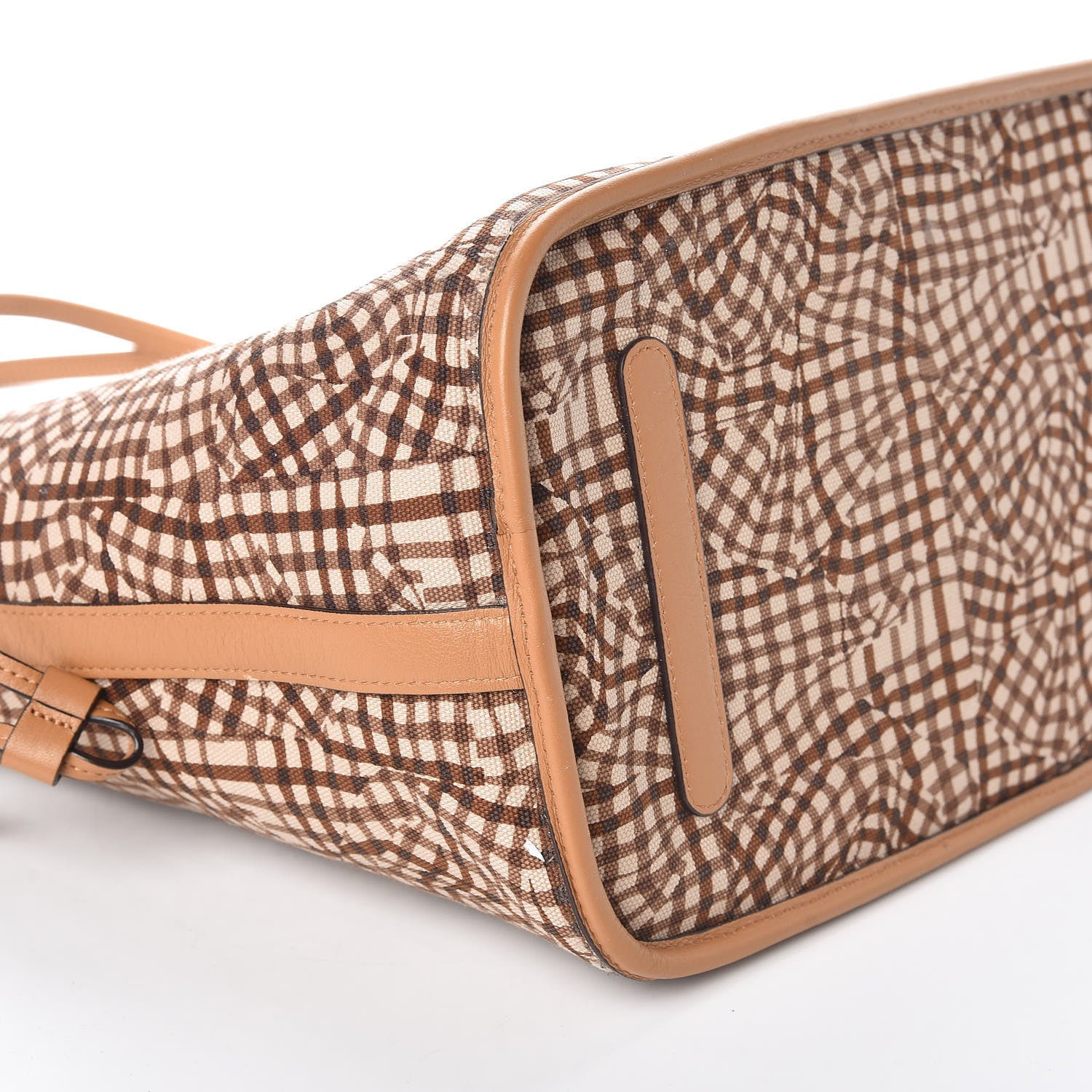 MCM Visetos Large Liz Reversible Shopper Tote Cognac 8 of 13