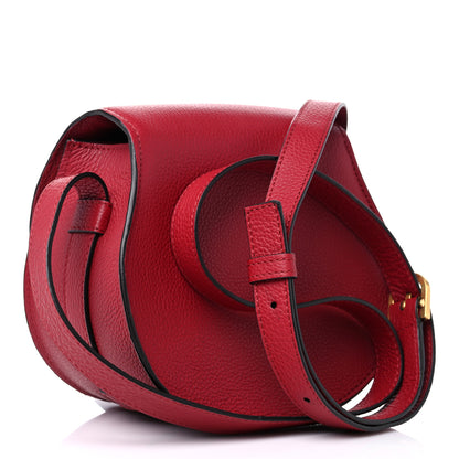 Chloe Calfskin Mini Marcie Round Crossbody Bag Red 3 of 11