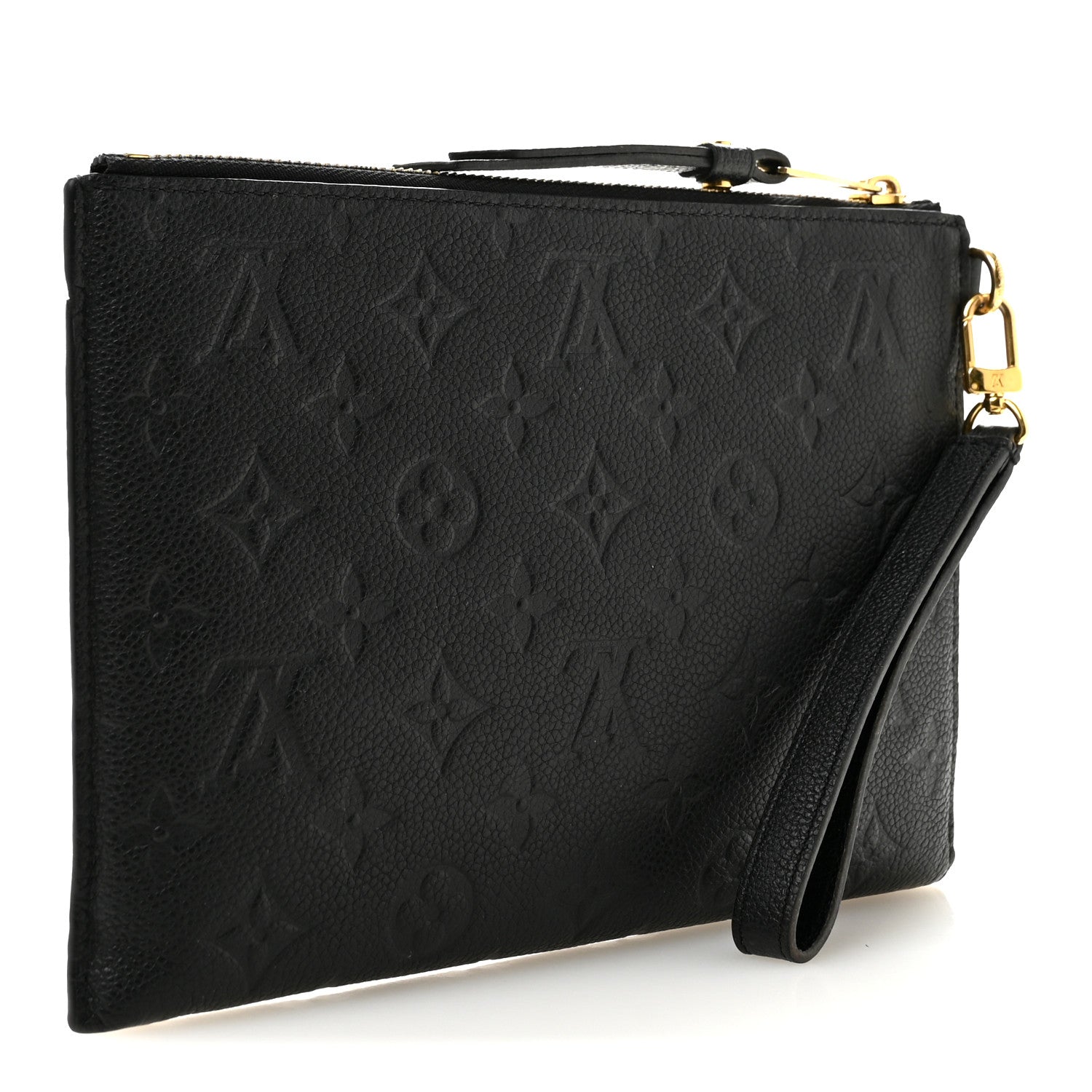 Louis Vuitton Empreinte Pochette Melanie MM Black 3 of 11
