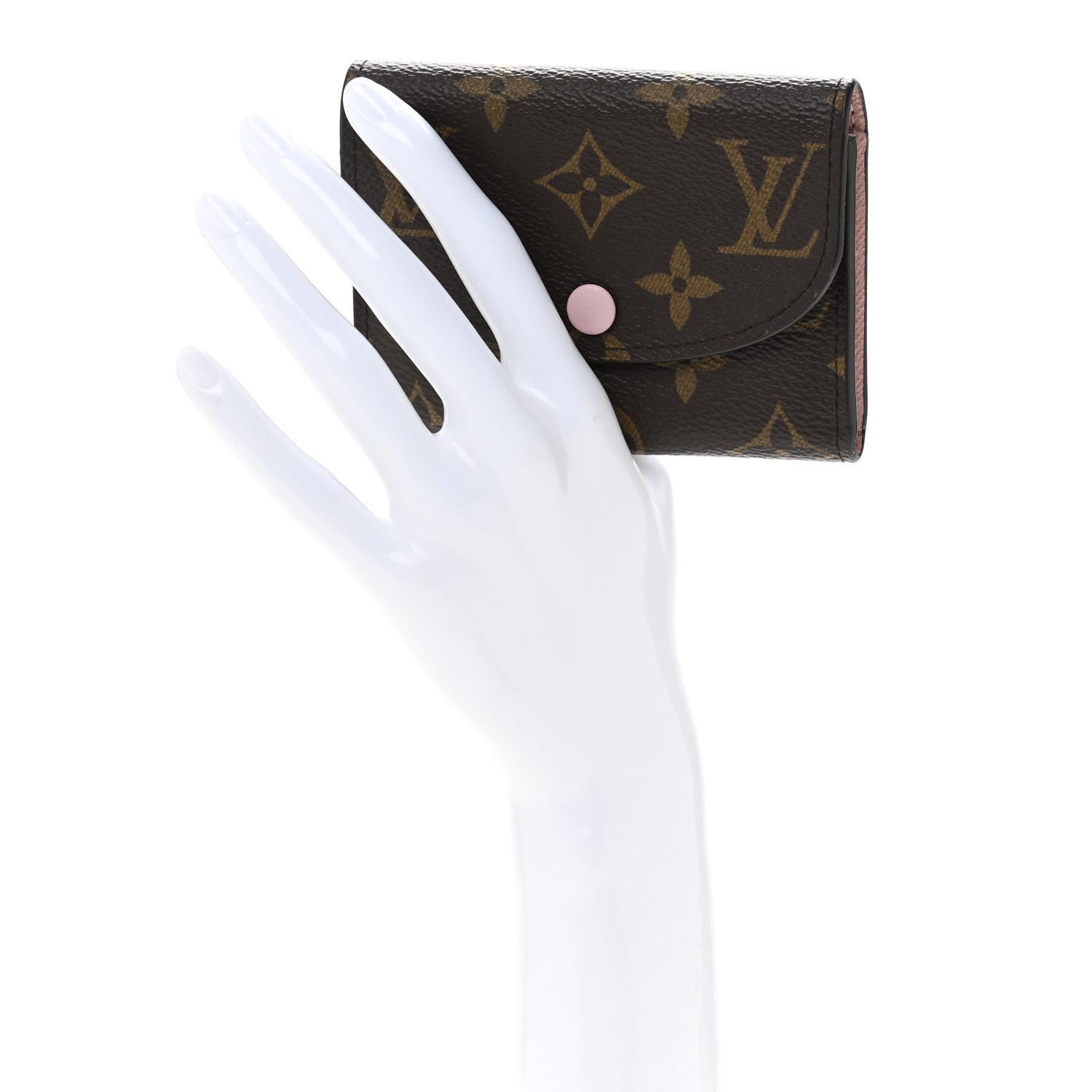 Louis Vuitton Monogram Rosalie Coin Purse Rose Ballerine 2 of 8