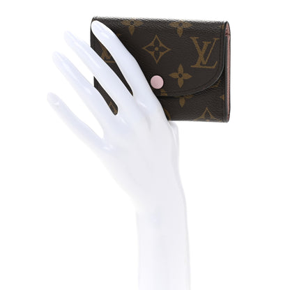 Louis Vuitton Monogram Rosalie Coin Purse Rose Ballerine 2 of 8