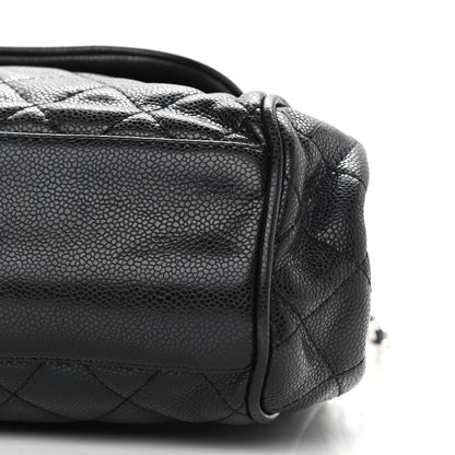 Chanel Caviar Quilted Timeless Accordion Flap Black 10 of 10