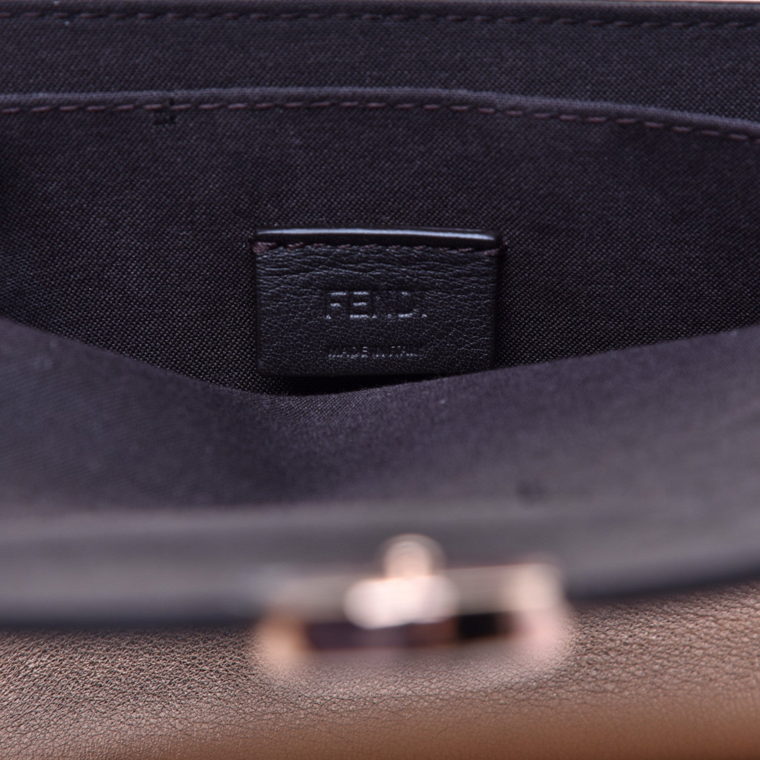 Fendi Vitello Laminato F is Fendi Envelope Wallet on Chain Rame 8 of 11
