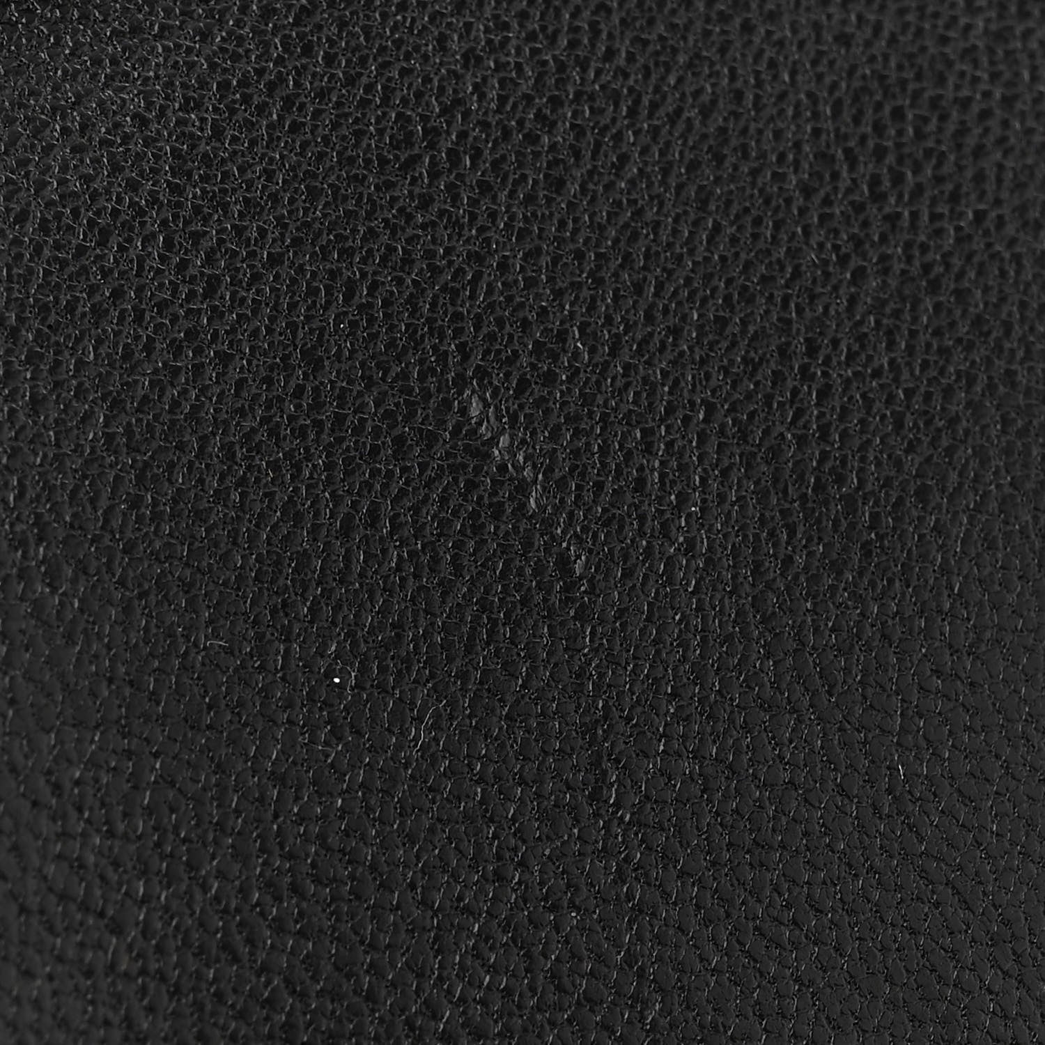 Chanel Shiny Sheepskin Quilted Large Trapezio Flap Black 16 of 20