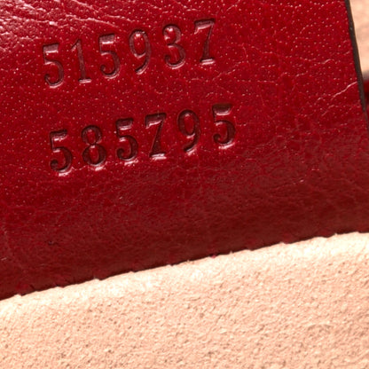 Gucci Calfskin Large Re(Belle) Top Handle Bag Red 7 of 9