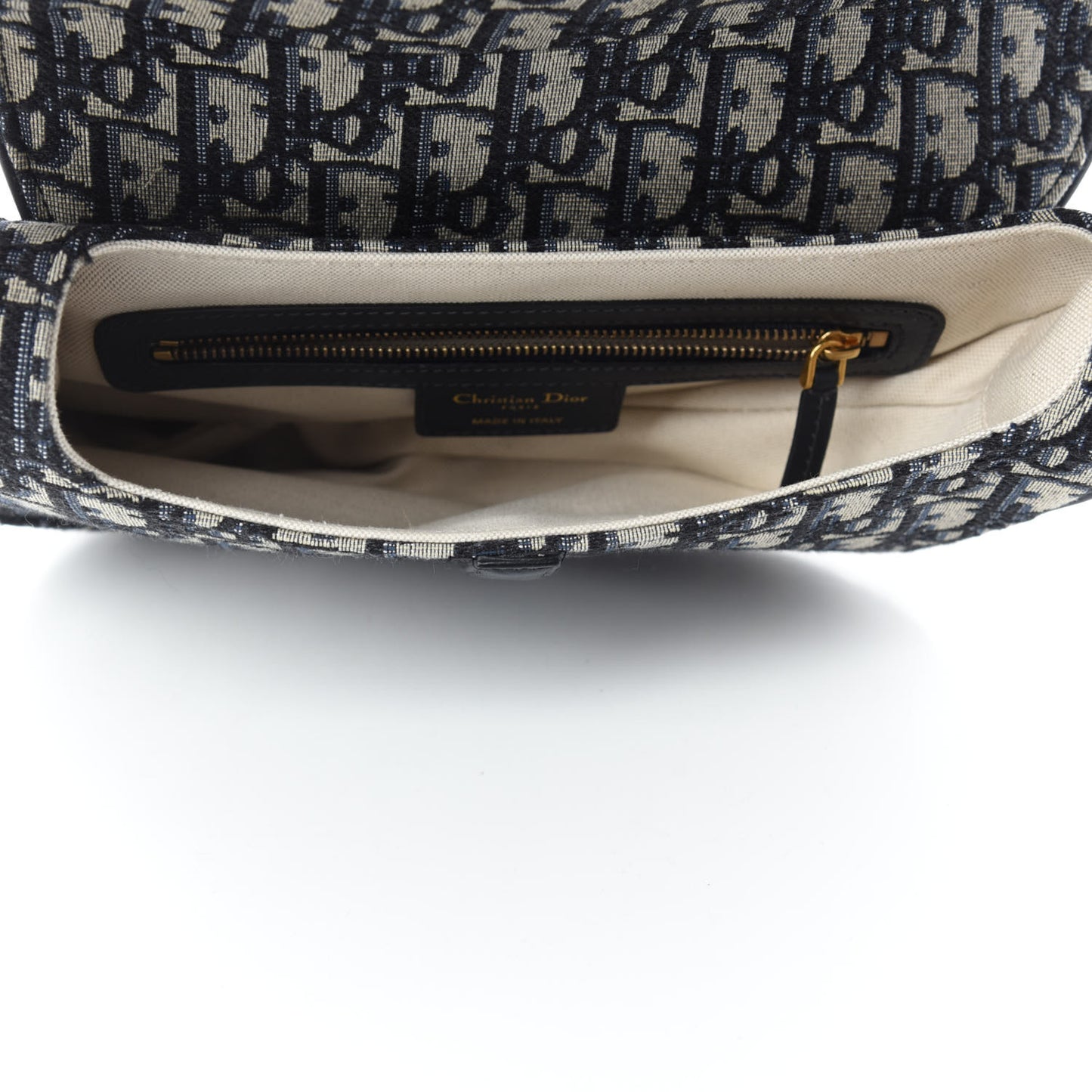 Oblique Saddle Bag Blue