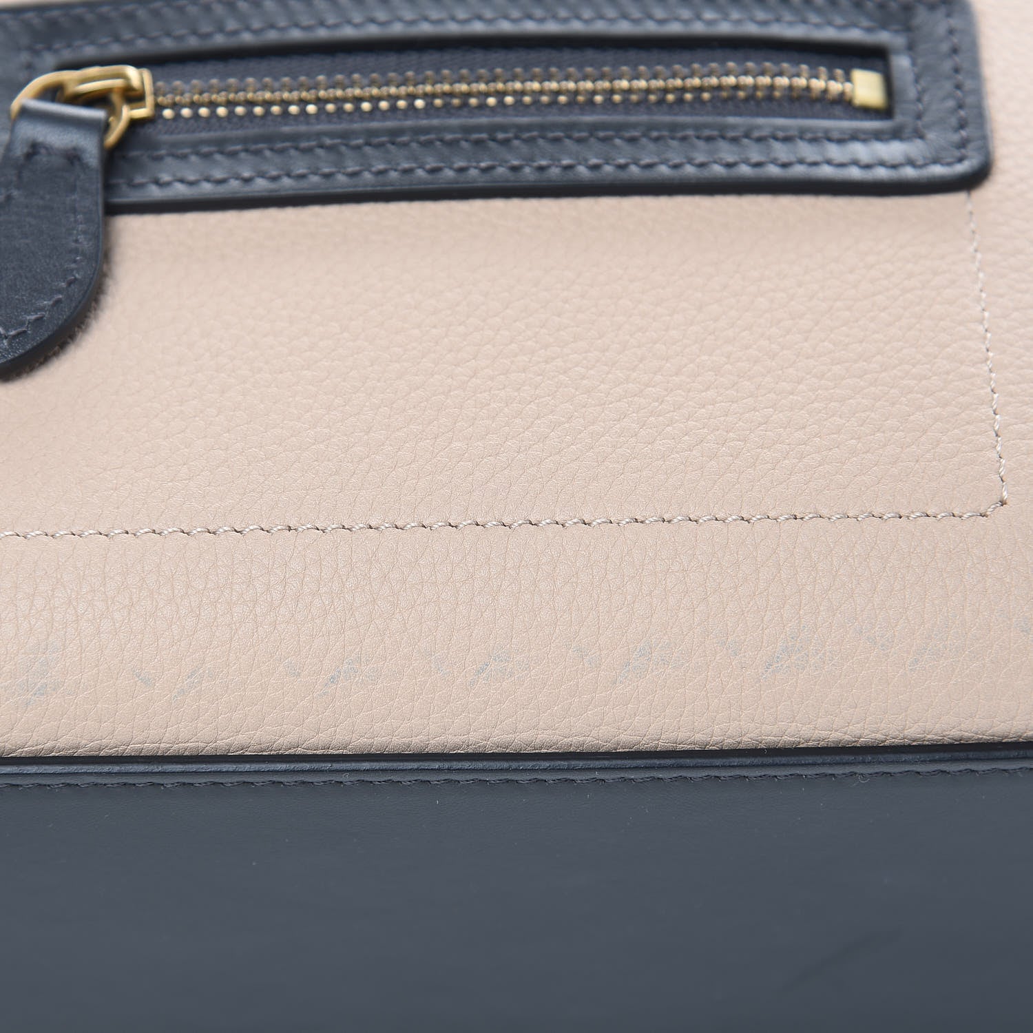 Celine Baby Grained Calfskin Nubuck Nano Tri-Color Luggage Magenta 12 of 14