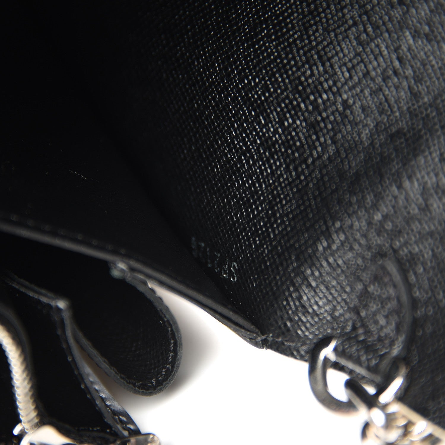 Louis Vuitton Epi World Tour Twist Chain Wallet Black 7 of 8