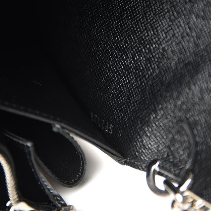 Louis Vuitton Epi World Tour Twist Chain Wallet Black 7 of 8