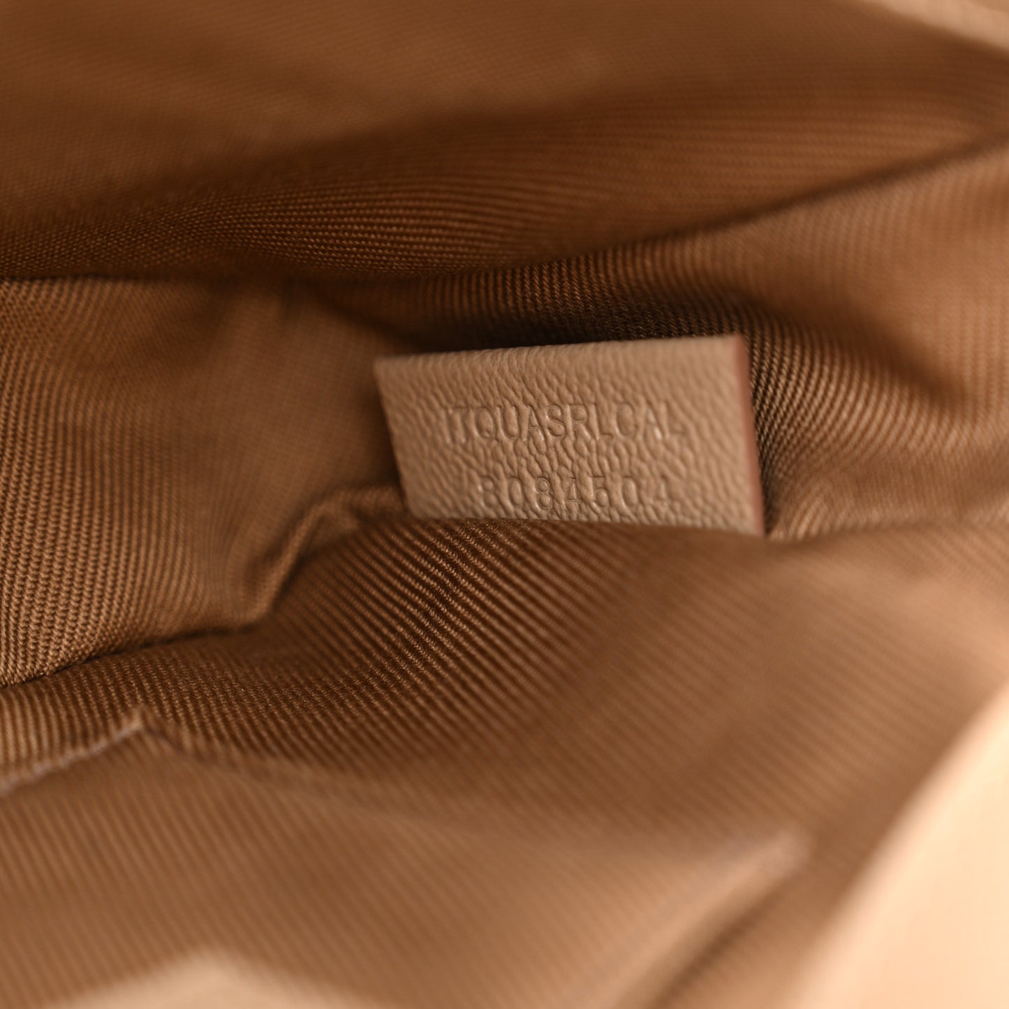 Grained Calfskin House Check Tartan Mix New Hampshire Chestnut Beige