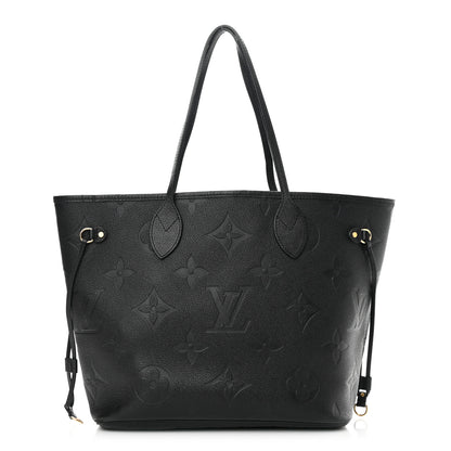 Louis Vuitton Empreinte Monogram Giant Neverfull MM Black 3 of 13