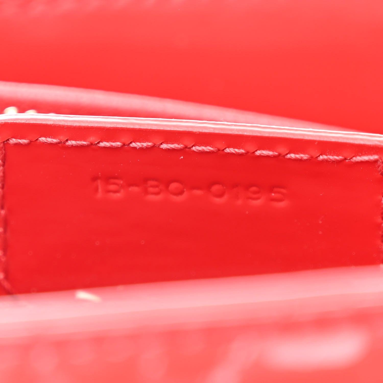 Christian Dior Patent Cannage Medium Lady Dior Red 7 of 11