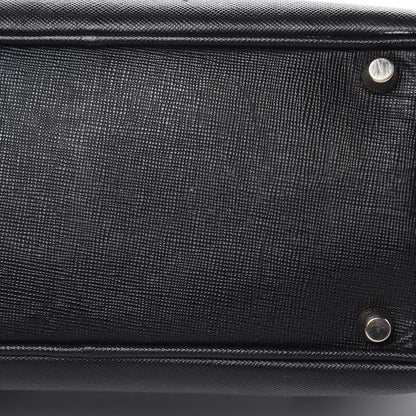 Prada Saffiano Lux Tote Bowler Black 9 of 14