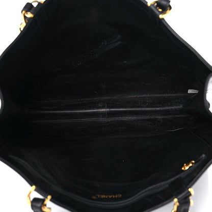 Chanel Lambskin CC Tote Black 5 of 21