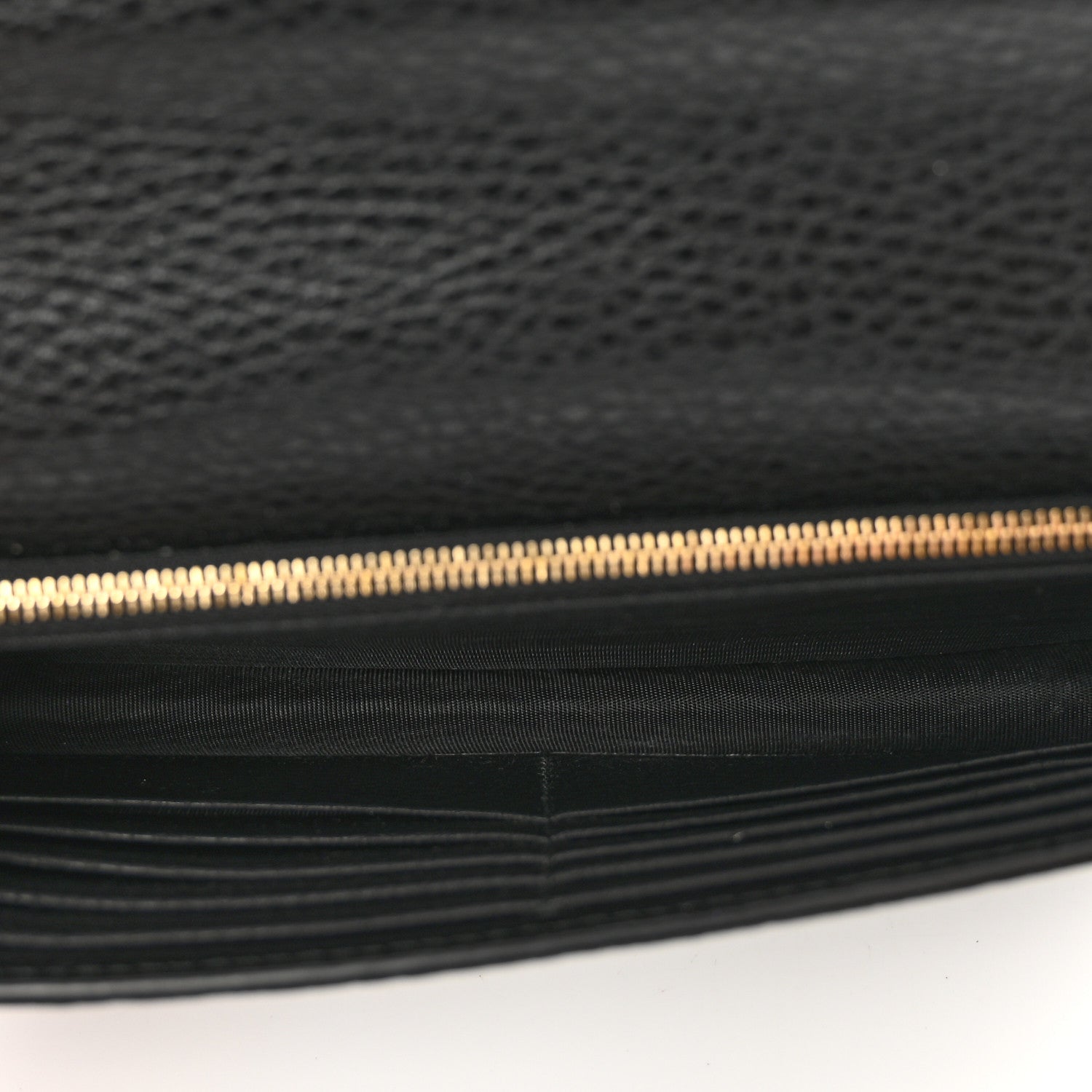 Gucci Dollar Calfskin Medium Betty Chain Wallet Black 5 of 11