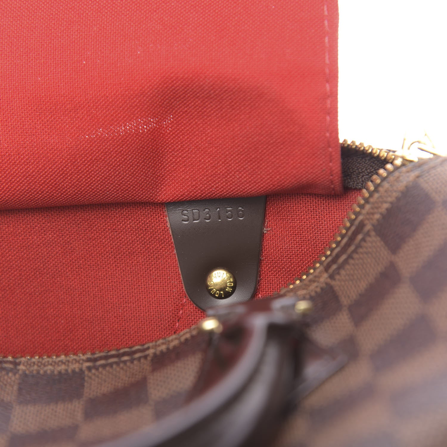 Louis Vuitton Damier Ebene Speedy Bandouliere 25 7 of 11
