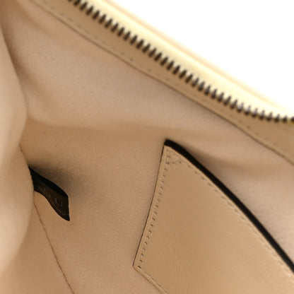 Gucci Calfskin Matelasse GG Marmont Half Moon Hobo White 8 of 11