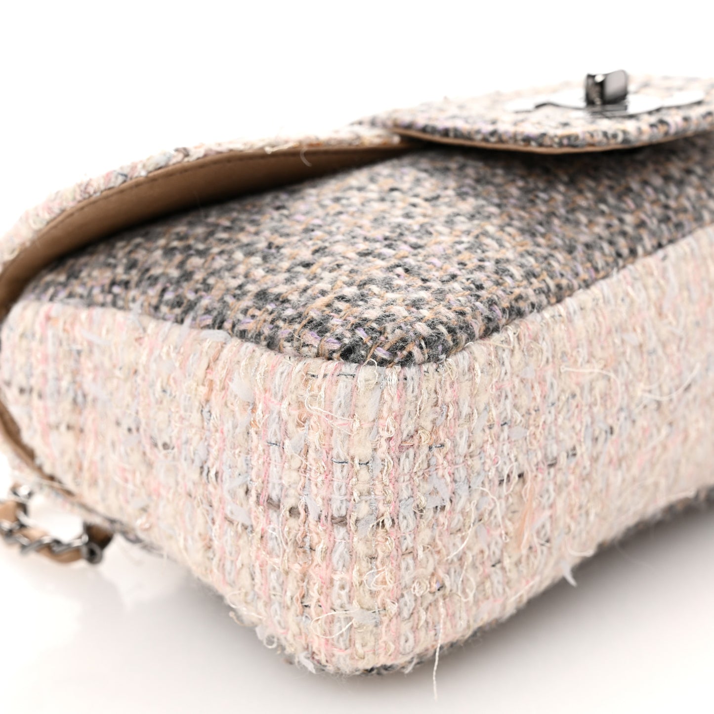 Tweed Medium Fantasy Flap Grey