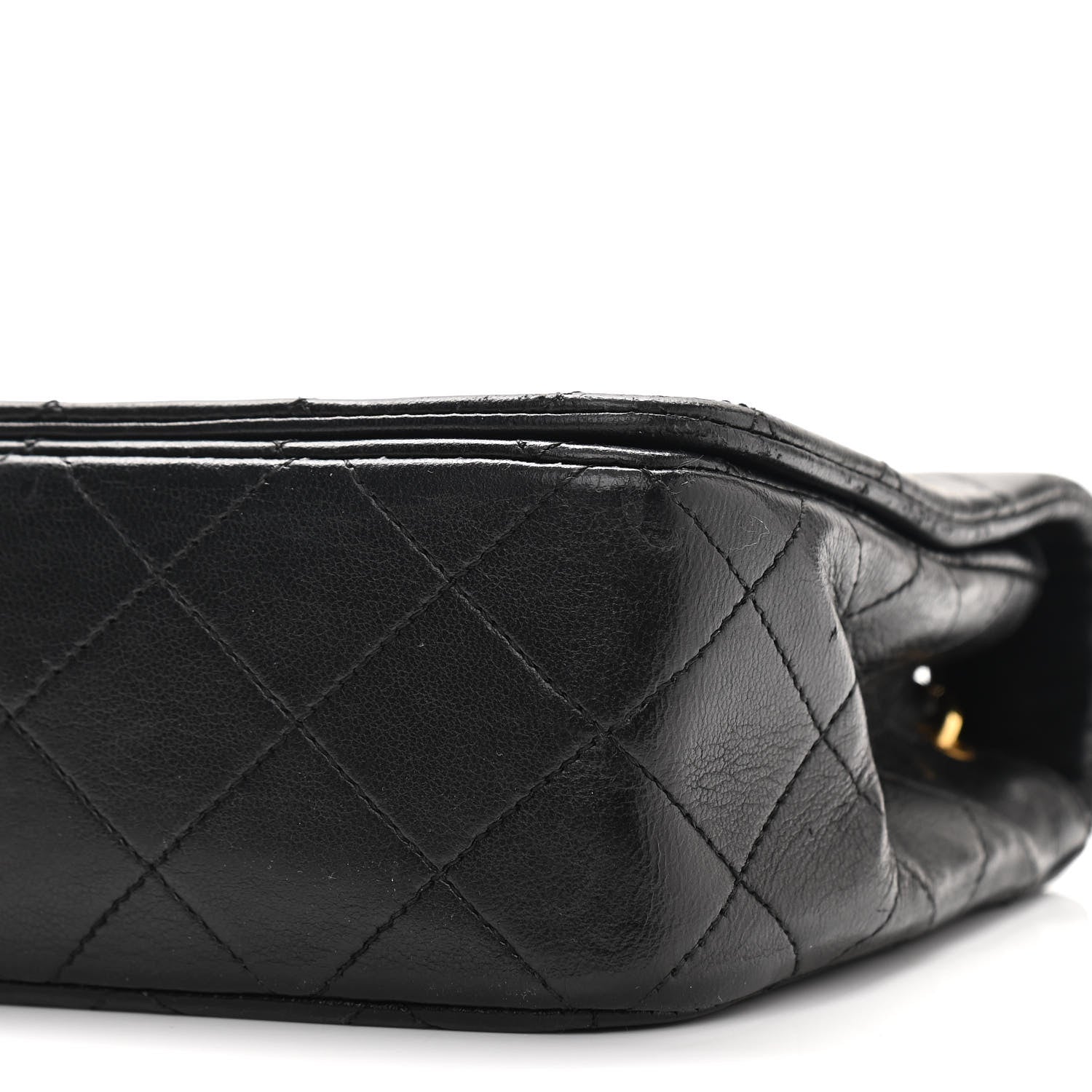 Chanel Lambskin Quilted Small Single Flap Black 11 of 15