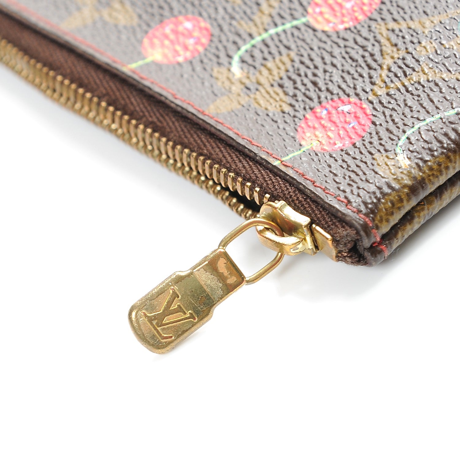 Louis Vuitton Monogram Cerises Key Pouch 8 of 8