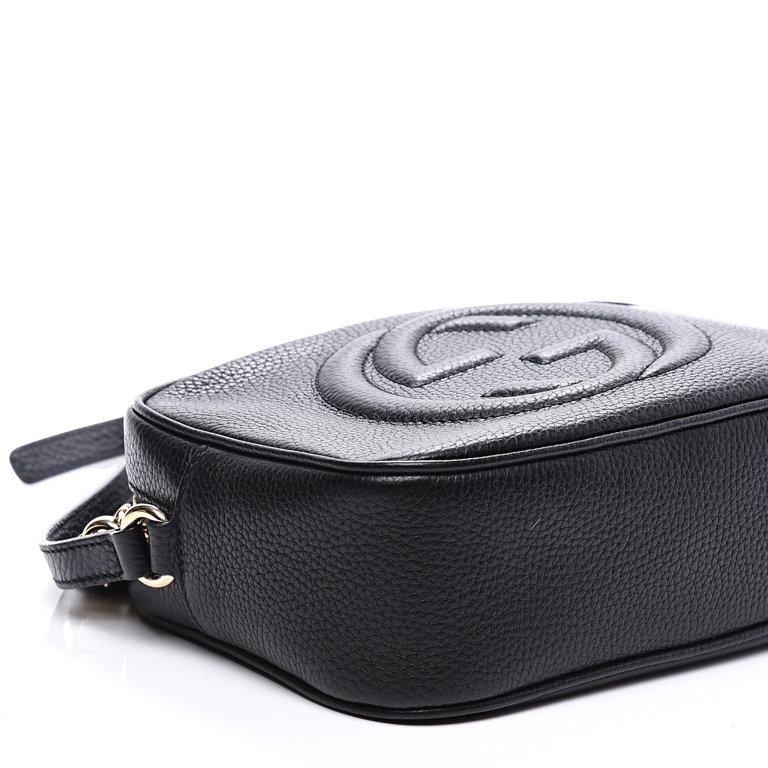 Gucci Pebbled Calfskin Small Soho Disco Bag Black 8 of 11