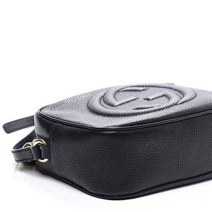 Gucci Pebbled Calfskin Small Soho Disco Bag Black 8 of 11