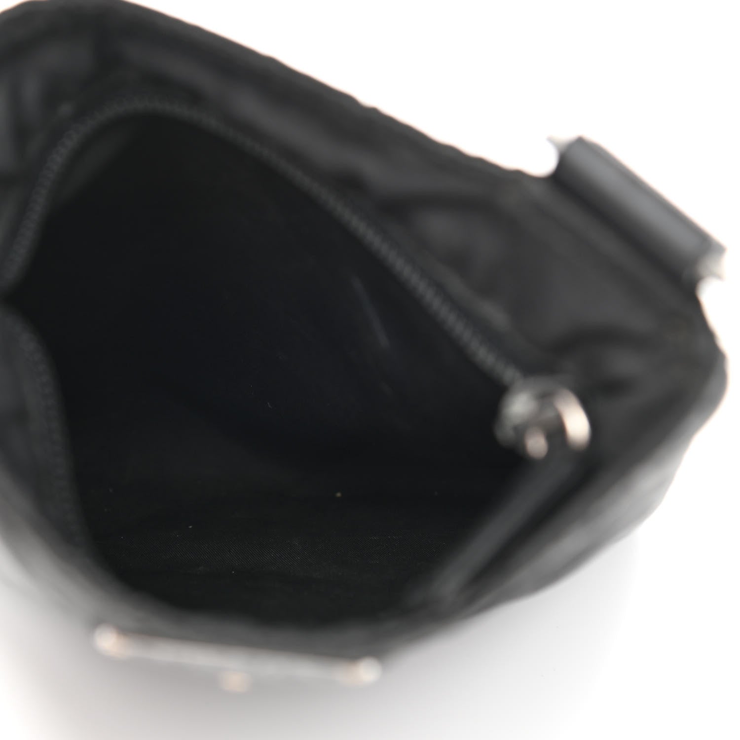 Prada Tessuto Nylon Flat Messenger Bag Black 4 of 7