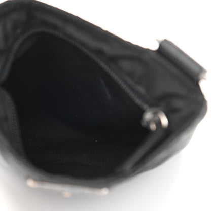 Prada Tessuto Nylon Flat Messenger Bag Black 4 of 7