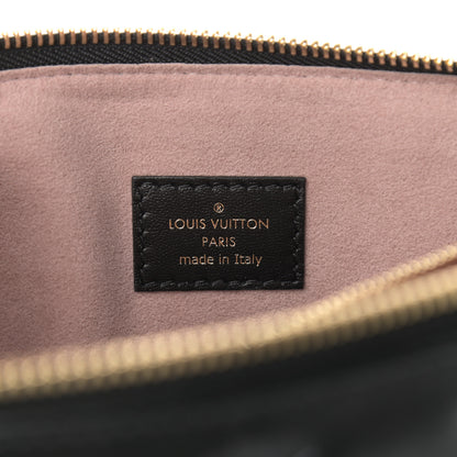 Louis Vuitton Lambskin Embossed Monogram Coussin PM Black 6 of 8