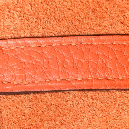 Hermes Taurillon Clemence Picotin Lock 18 PM Orange 7 of 11
