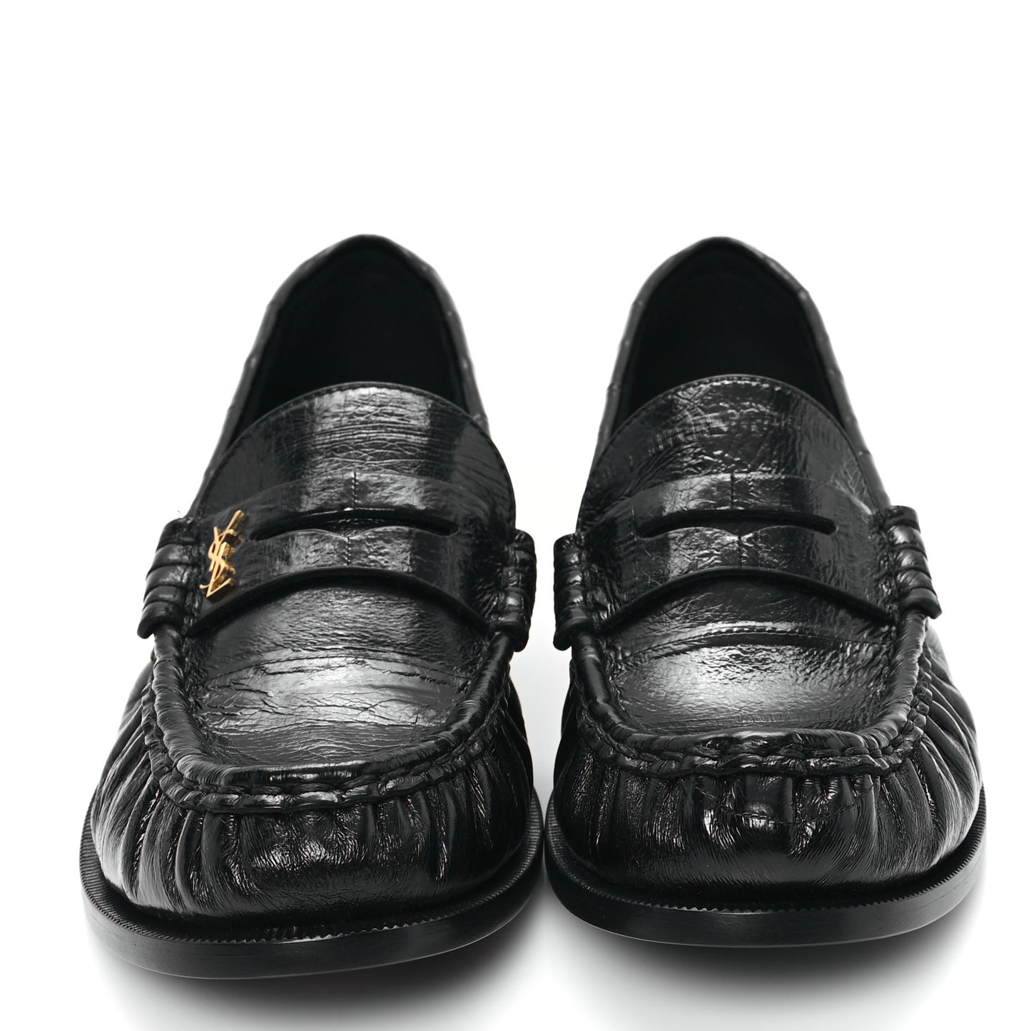 Supple Eel Le 15 Loafer Penny Slippers 37.5 Black