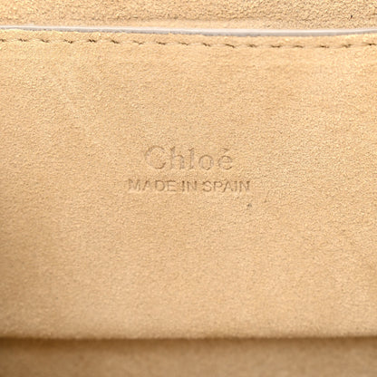 Chloe Suede Calfskin Mini Faye Bracelet Bag Airy Grey 5 of 9