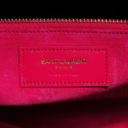 Saint Laurent Calfskin Small Sac De Jour Bubblegum 5 of 7