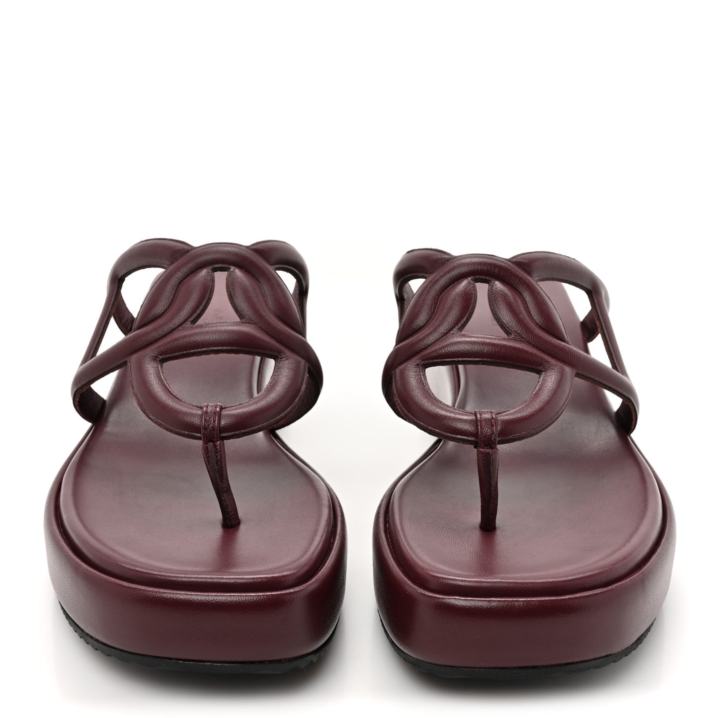 Nappa Gipsy Sandals 38 Rouge Marsala