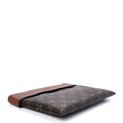 Louis Vuitton Monogram Tuileries Pochette Caramel 3 of 11