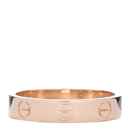 Cartier 18K Yellow Gold 3.5mm LOVE Wedding Band Ring 50 5.25 1 of 5